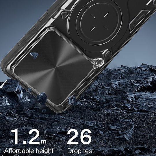 Forcell Xiaomi 14t Pro 5g Camshield Magnetic Holder Θήκη Σκληρή Black
