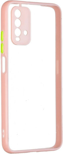 Forcell Xiaomi Redmi 9T Transparent Pink Silikon Handyhülle