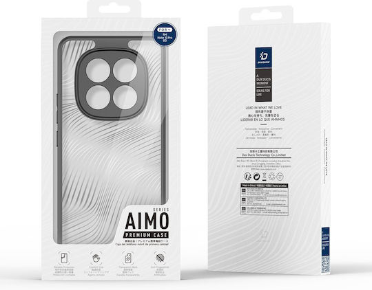 Xiaomi Redmi Note 15 Pro 5G Series TPU + PC Frosted Feel Черен Калъф Силикон