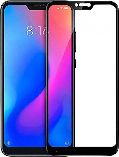 Xiaomi Redmi Note 6 Pro Displayschutzfolie Schwarz 9h 9d Große Bogen Hochaluminiums Vollbild Gehärtetes Glas Schutzfolie Schwarz