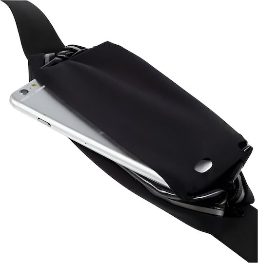 Universal Waterproof Waist Case Up To 5.5" Transparent Black