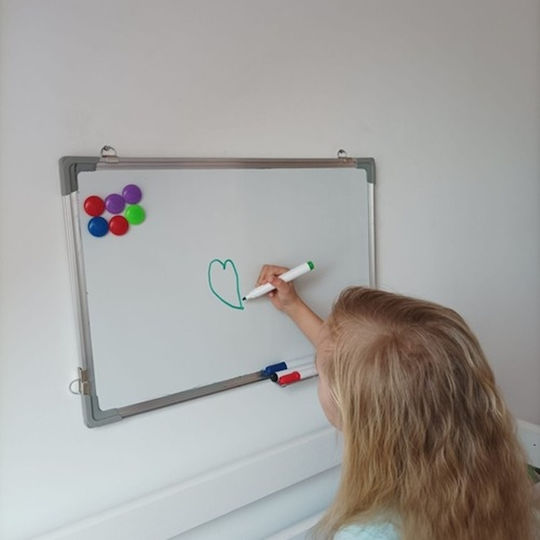 Магнитен Табло За Маркери Окачване 90x60cm