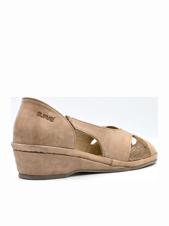 Leather Women's Anatomic Beige Sandals