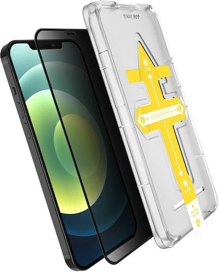 Set 2 Gehärtetes Glas Displayschutzfolien Einfach Schnelle Installation Vollständiger Schutz 3D Datenschutz Flippy Kompatibel mit Apple iPhone 13 Pro Max