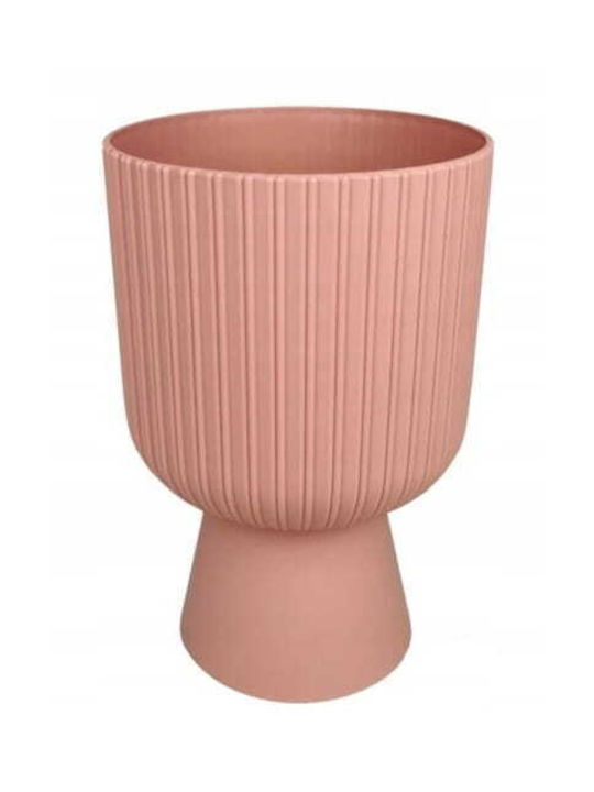 Form Plastic Pflanzgefäß Kunststoff Hellrosa