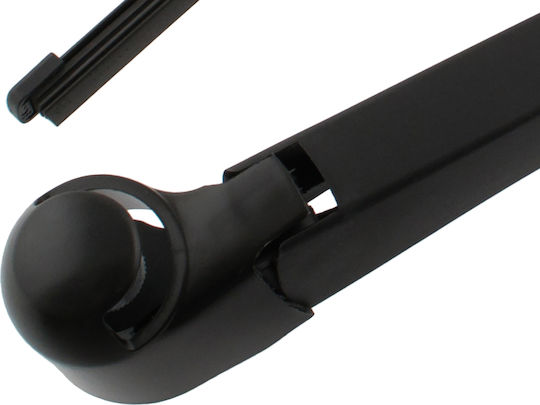 Seat Leon Ii 05-12 Rear Wiper Arm + Blade + Rear Window Washer Nozzle 2 Pcs Set