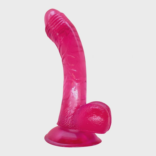 Guilty Toys Realistisches Dildo mit Saugnapf Rosa