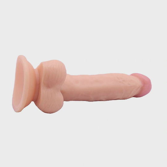 Guilty Toys Реалистично Дилдо Със Смукателна Чашка Телесен