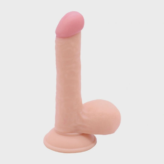 Guilty Toys Realistic Dildo with Scrotum and Suction Cup Flesh