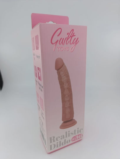 Guilty Toys Realistisches Dildo mit Saugnapf Flesh