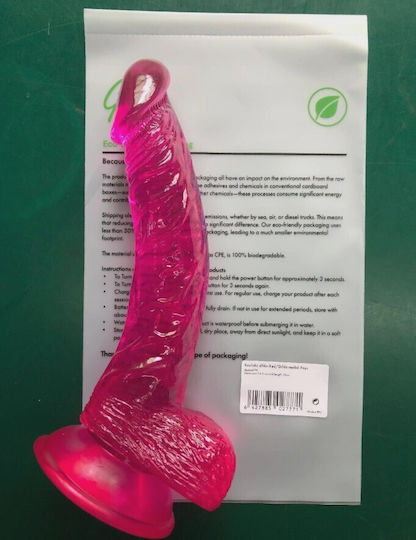Guilty Toys Dildo Realistic cu Ventuză Roz