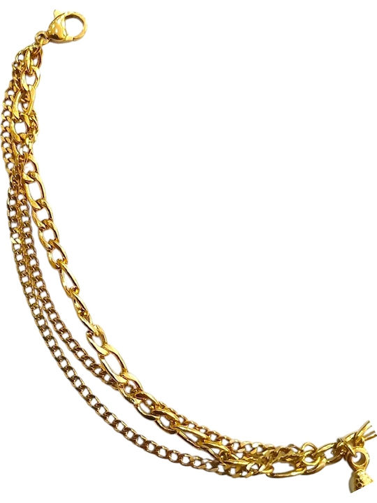 Kalliopi Silver Επιχρυσωμένη Αλυσίδα Ποδιού από Ατσάλι Kalliopi Silver Επιχρυσωμένη Αλυσίδα Ποδιού από Ατσάλι