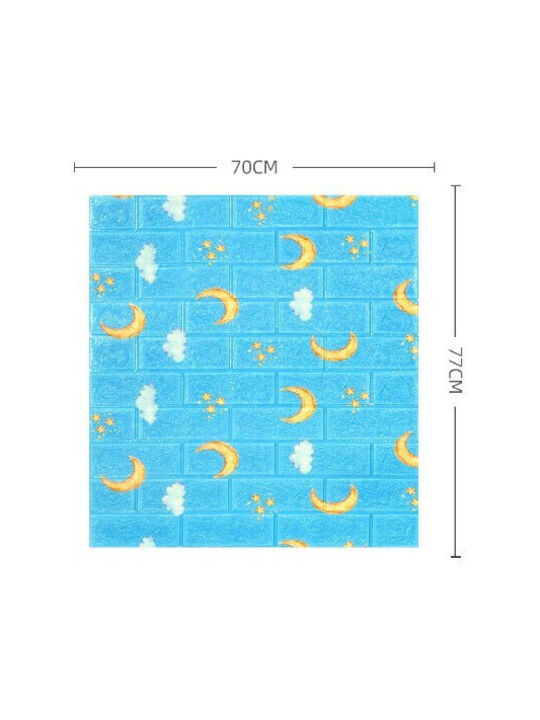 Alista Home Autocolant Decorativ 3D Pentru Perete Copii Spumă 1x77cm 10 Bucăți