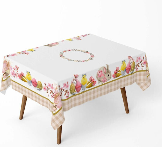 100% Baumwoll Tischtuch 140x320cm Tulpenhase Design