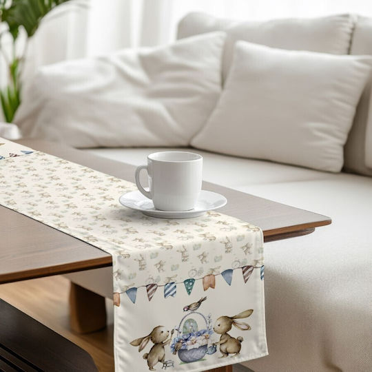 Traversă Decorativă Pentru Masă 40x150 Cm 100% Bumbac Imprimeu Jucăuș Feta
