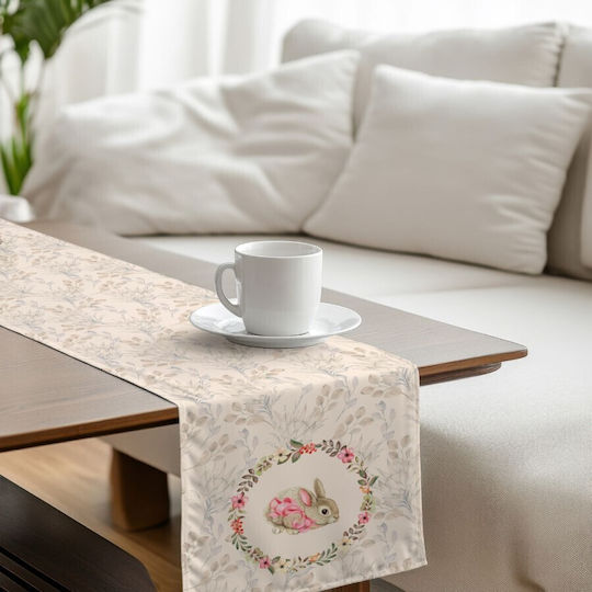 Decorative Table Runner 40x150 Cm 100% Cotton Floral Cena