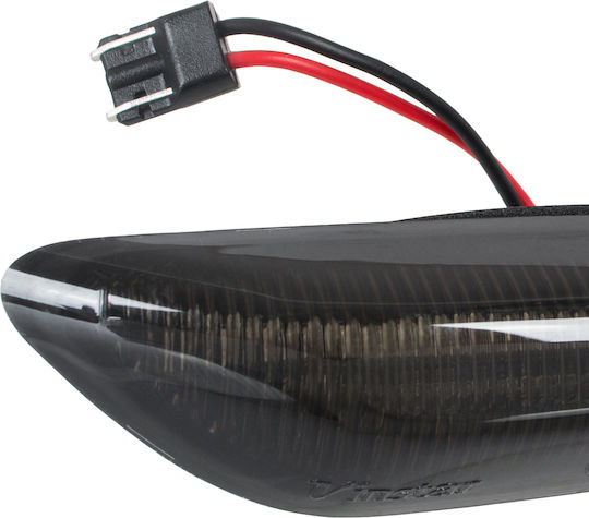 Bmw 1 E81 E82 E87 E88 Led Side Turn Signal Smoked Dynamic 2 Pcs Set
