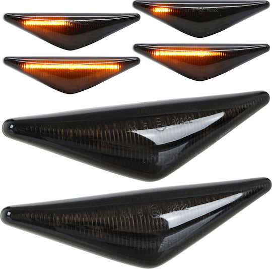 Ford Mondeo III 00-07 Lumini LED Semnalizator Lateral Fumuriu Dinamic Set 2 Bucăți