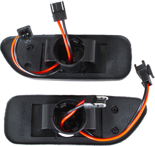 Volvo S60 I S80 I V70 Ii Xc70 I Xc90 I Led Side Indicator Smoked Dynamic 2 Pcs Set