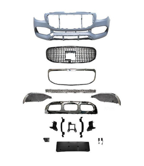 Vordere Stoßstange Mercedes-Benz Sprinter W907 2017-2023 Maybach Look Maske