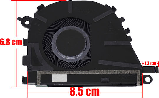 Laptop Fan Cpu Cooling Fan Hp Envy X360 13-bf 13t-bf 13-bf0013dx 13-bf0003fn 13-bf0048tu Tpn-c161 N15692-001 Eg50050s1-ck40-s9a Nd75c44-21j01 4pin Code 81681