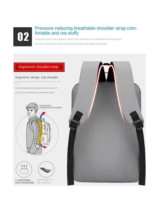 Valvoro Backpack Αδιάβροχο Μαύρο