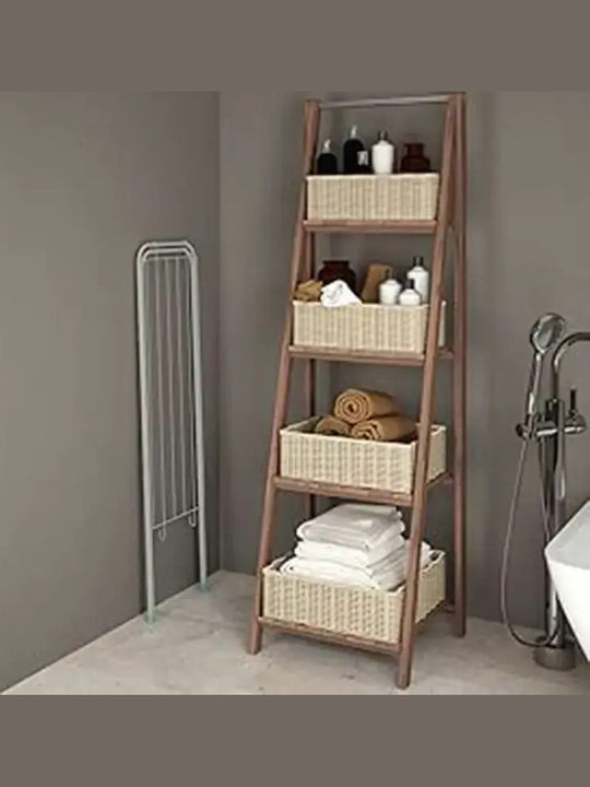 Colombo Colombo Gazzella 6 Folding Floor Clothes Drying Rack for Balcony Metallic Gray with 6m Hanging Length