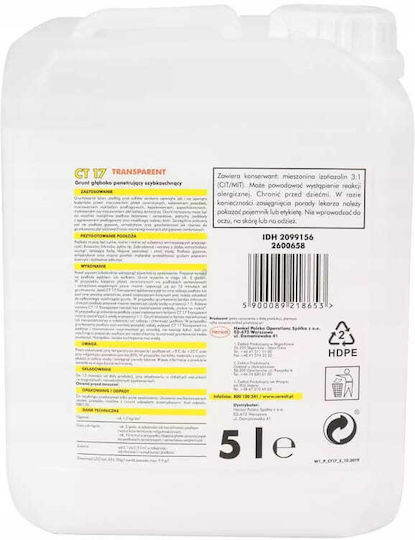 Ceresit Solvent-free Deep Penetrating Primer 5l