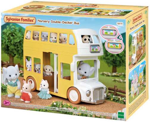 Epoch Toys Double Bus Sylvanian Families For 3+ Years 19cm