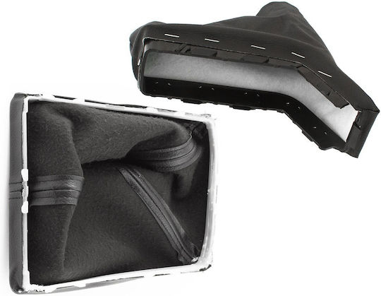 Opel Astra Iii H 04-14 Gear Shift Boot + Black Frame + Handbrake Boot + Black Frame 2 Pcs Set