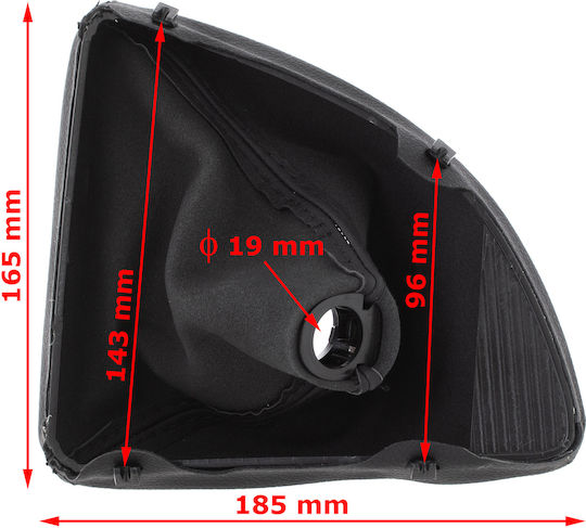 Bmw 1 E81 E82 E87 E88 04-13 Gear Shift Lever Protective Boot Black + Frame