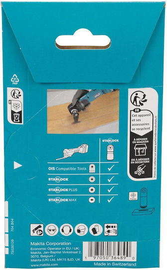 Makita Mt Bim 45mm X 45mm 14t C Tma088 Lamă Pentru Tăieri Adânci Pentru Fierăstrău Pendular