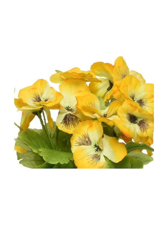 Artificial Plant Decorative Polyester Pot 11x20 Cm