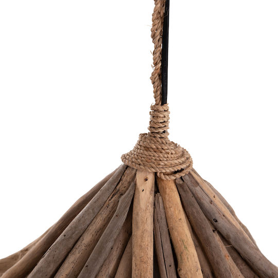 HomeMarkt Pendant Light Light Blue Boho with E27 Socket