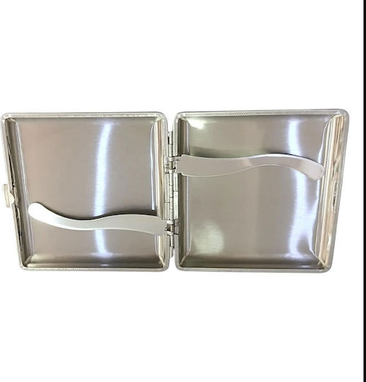 Metal Cigarette Case Ninja Theme 10x10x1.5cm 43330-11