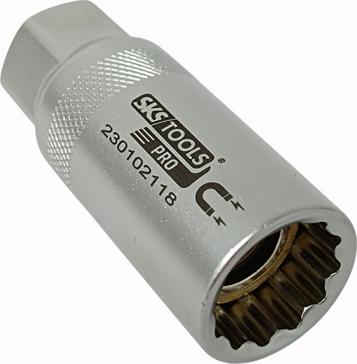 Steckschlüsseleinsatz Magnetisch Polygone 18 Mm 3/8 SKS Tools 230102118