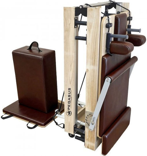 Pegasus Pilates Reformer Eiche Pilates-Betten