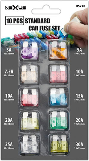 Auto Blade Fuse Set 3a–30a Electrical Circuit Protection
