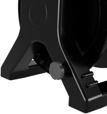 Extreme Line Reel Extension Cord 4 Sockets Switch Ip44 16a H05rr-f 3x1.5 15m Black W-100022