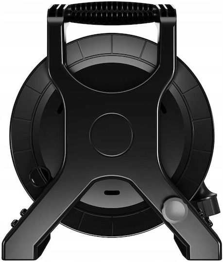 Extreme Line 25m 4-socket Reel Extension Cord Ip44 16a Black