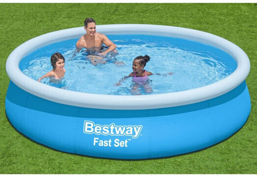 Bestway Runde Schwimmbecken 5377l Aufblasbar