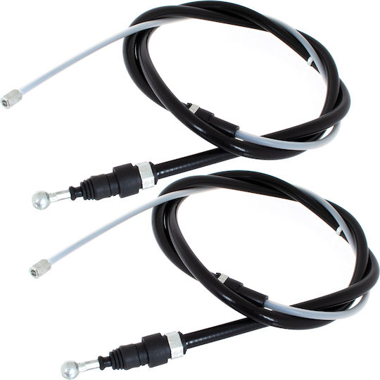 Vw Golf IV 97-06 Cablu Frână de Mână 1j0609721ac + 1j0609721ad Set 2 Bucăți