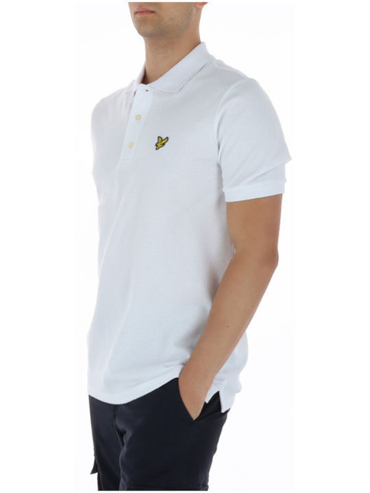 Short Sleeve Polo Shirt White