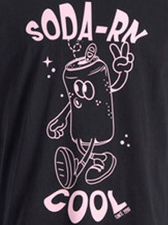 T-shirt Μαυρο