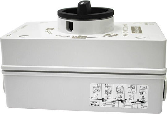 Isolation Switch 32a 4p Pv 1200v Dc Ip66