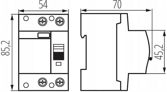 Residual Current Circuit Breaker 2p 25a 0.03a Type B Krd10-2 25 30-b Vde 38530