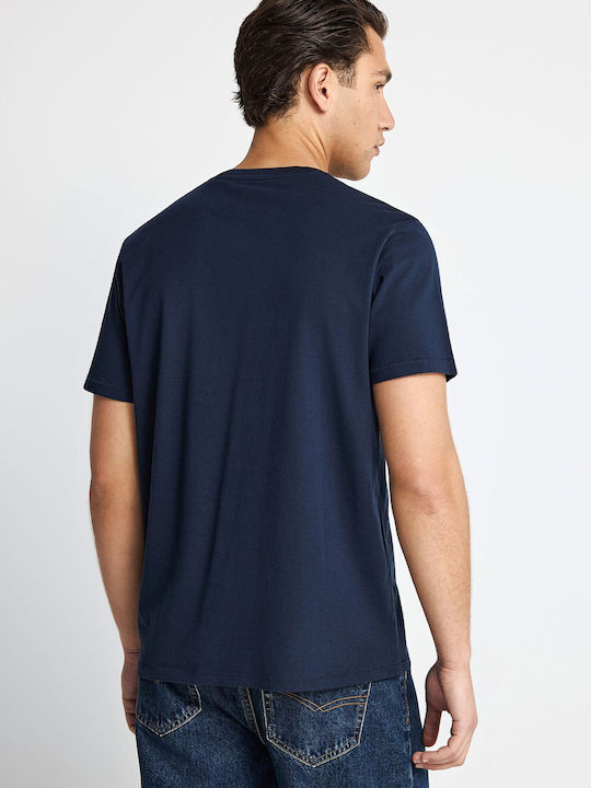 T-shirt Navy Μπλε