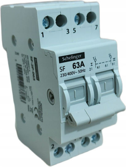 Modular Installation Switch I-0-ii 2p 63a A11-sf-2p-063