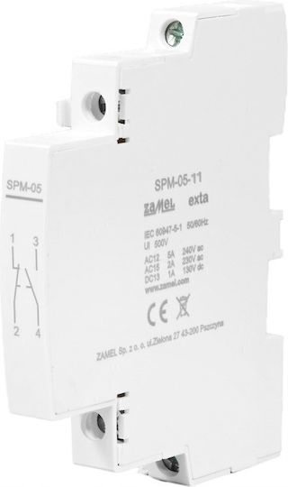 Auxiliary Contact Zamel Exta Stm Series Contactors 5a 1no+1nc Spm-05-11 Ext10000312