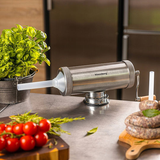 Sausage Stuffer Horizontal Manual Machine 2.5kg Klausberg Kb-7925